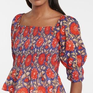 NWT VELVET by Graham & Spencer Corryn printed cotton top